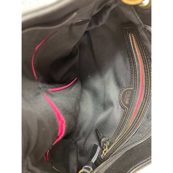 The Sak black pebble leather shoulder bag - Picture 8 of 9